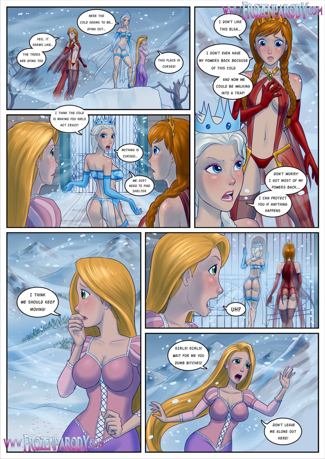 Frozen Comic Porn