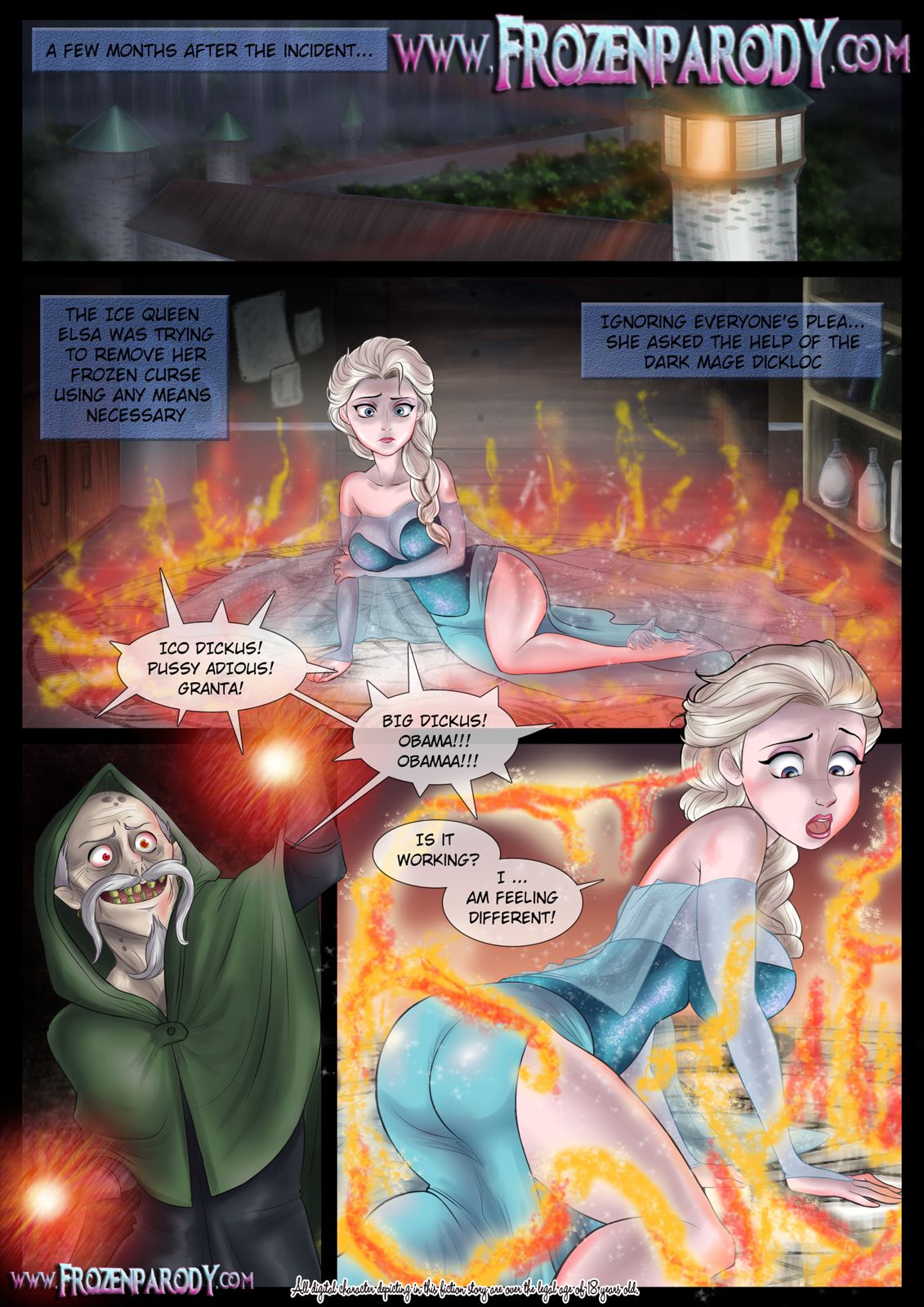 Removing The Curse (Frozen) [FrozenParody] - 1 . Removing The Curse -  Chapter 1 (Frozen) [FrozenParody] - AllPornComic