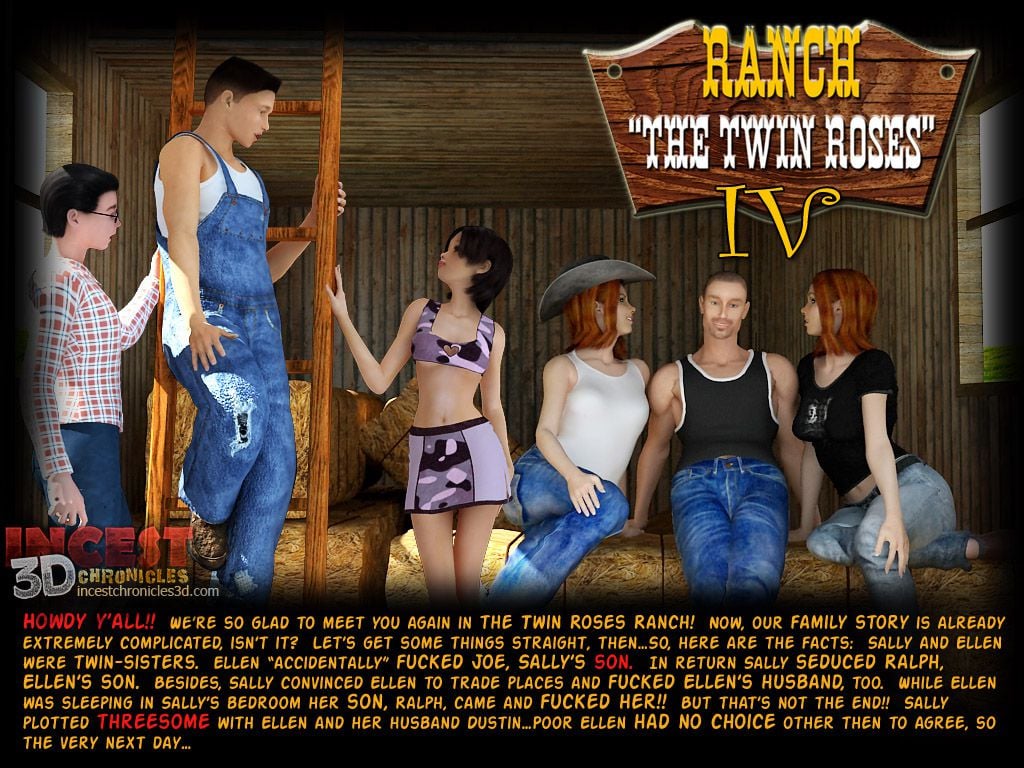 4 . Ranch - The Twin Roses - Chapter 4 [IncestChronicles3D]