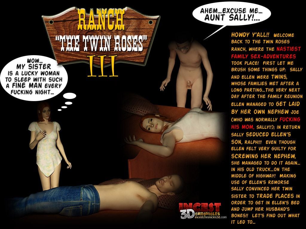 3 . Ranch - The Twin Roses - Chapter 3 [IncestChronicles3D]