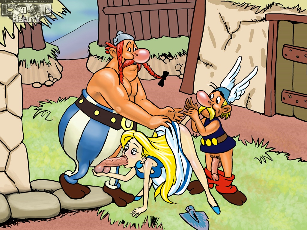 Asterix porn comic