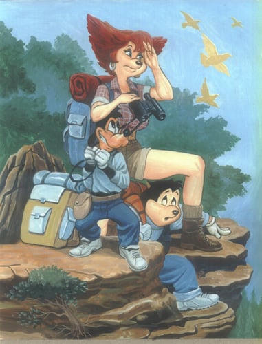 1.5 . Peggy Cums Camping - Colored - Chapter 1 (Goof Troop) [Pandoras Box]