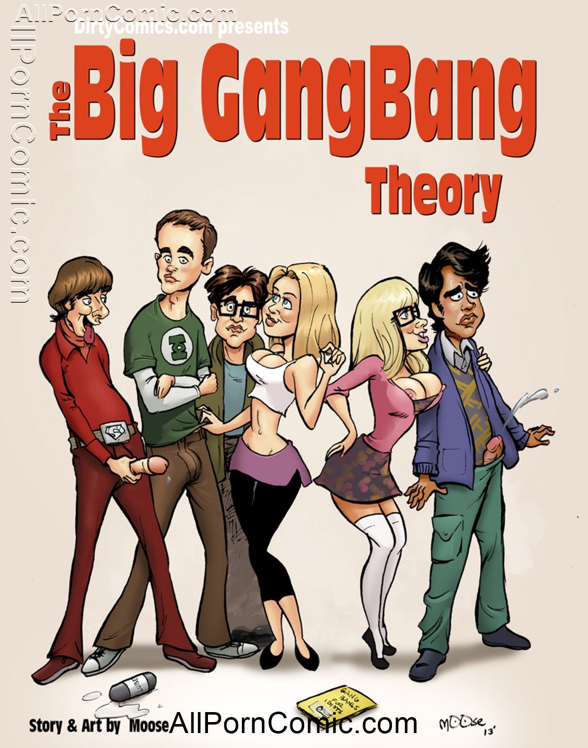 The Big Bang Theory The Big Bang Theory Dirty Comics  1 The  