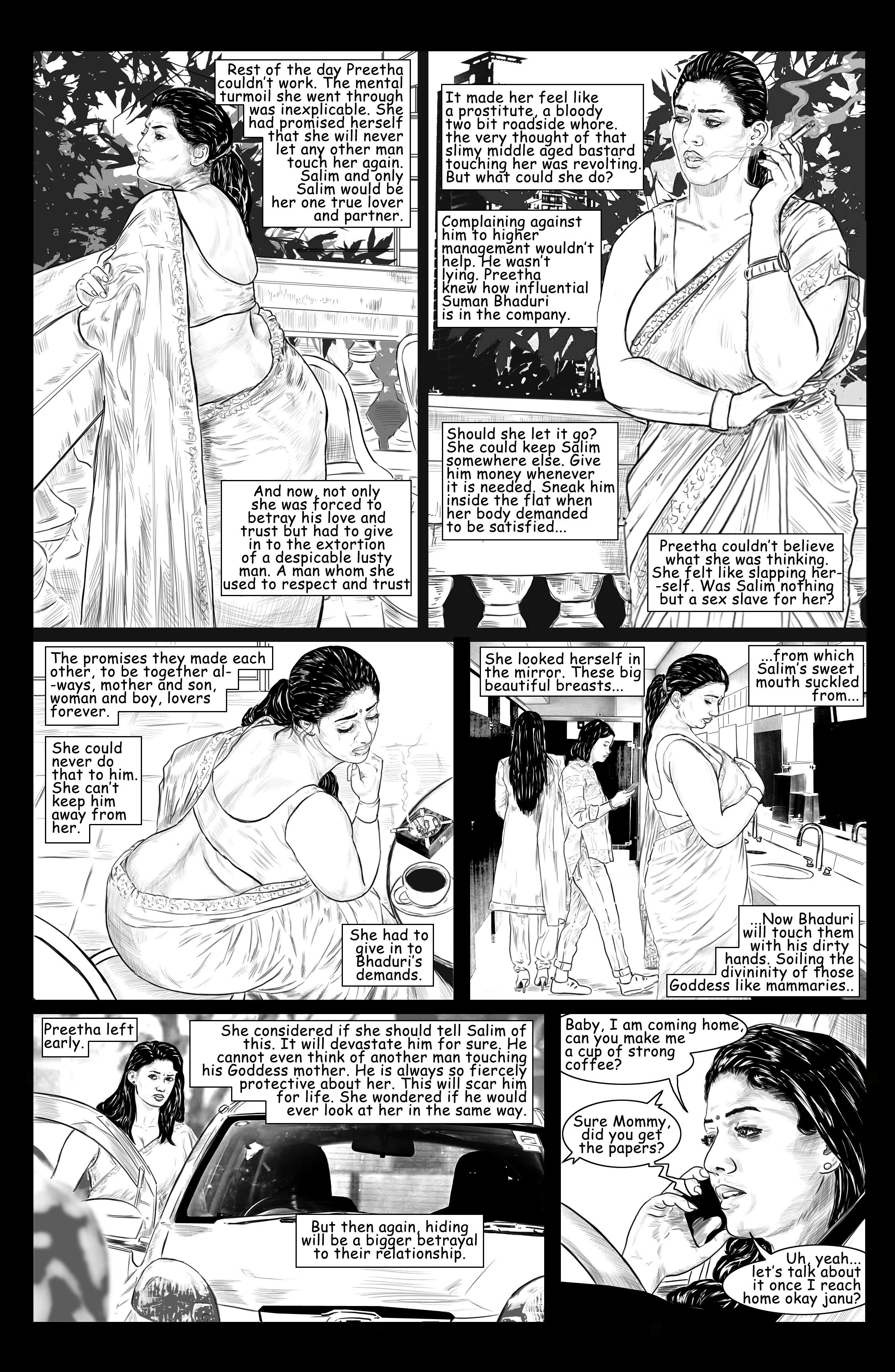Preetha Sex - Motherhood â€“ A Tale Of Love [Amarsroshta] - 4 . The Deal - Chapter 4  [Amarsroshta] - AllPornComic
