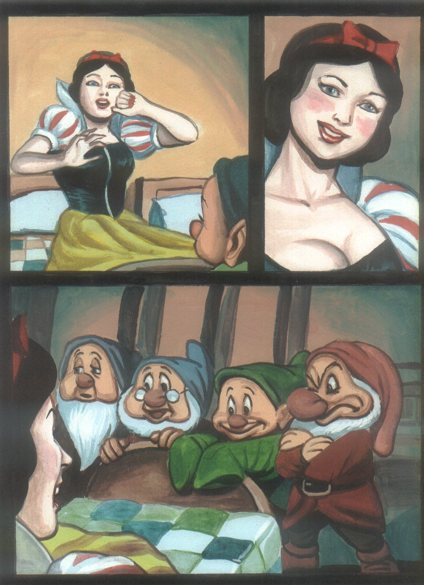 Snow white and the seven dwarfs porn comic