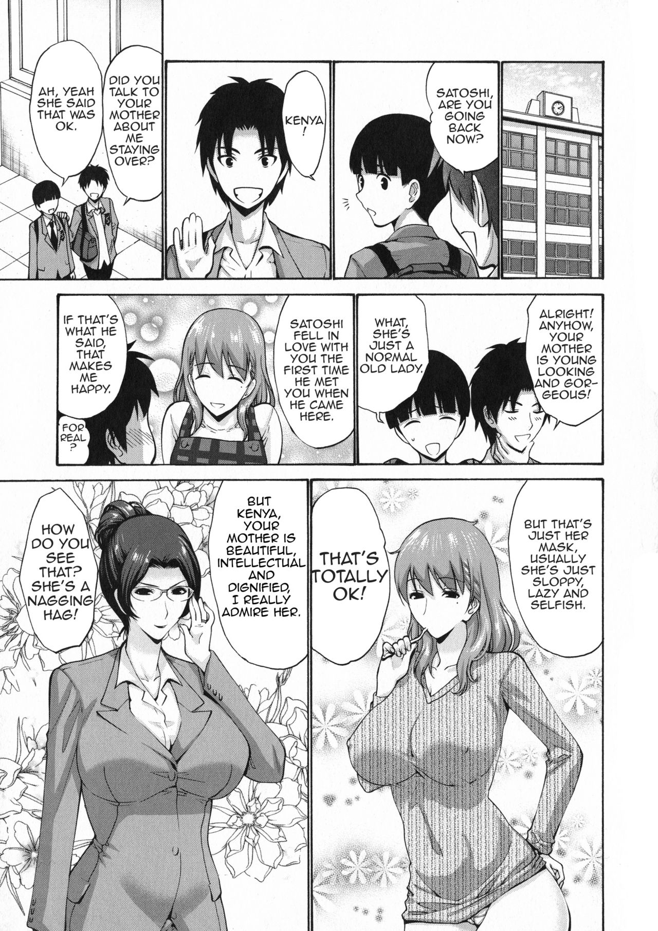Hentai porn comic my friends mother is mine