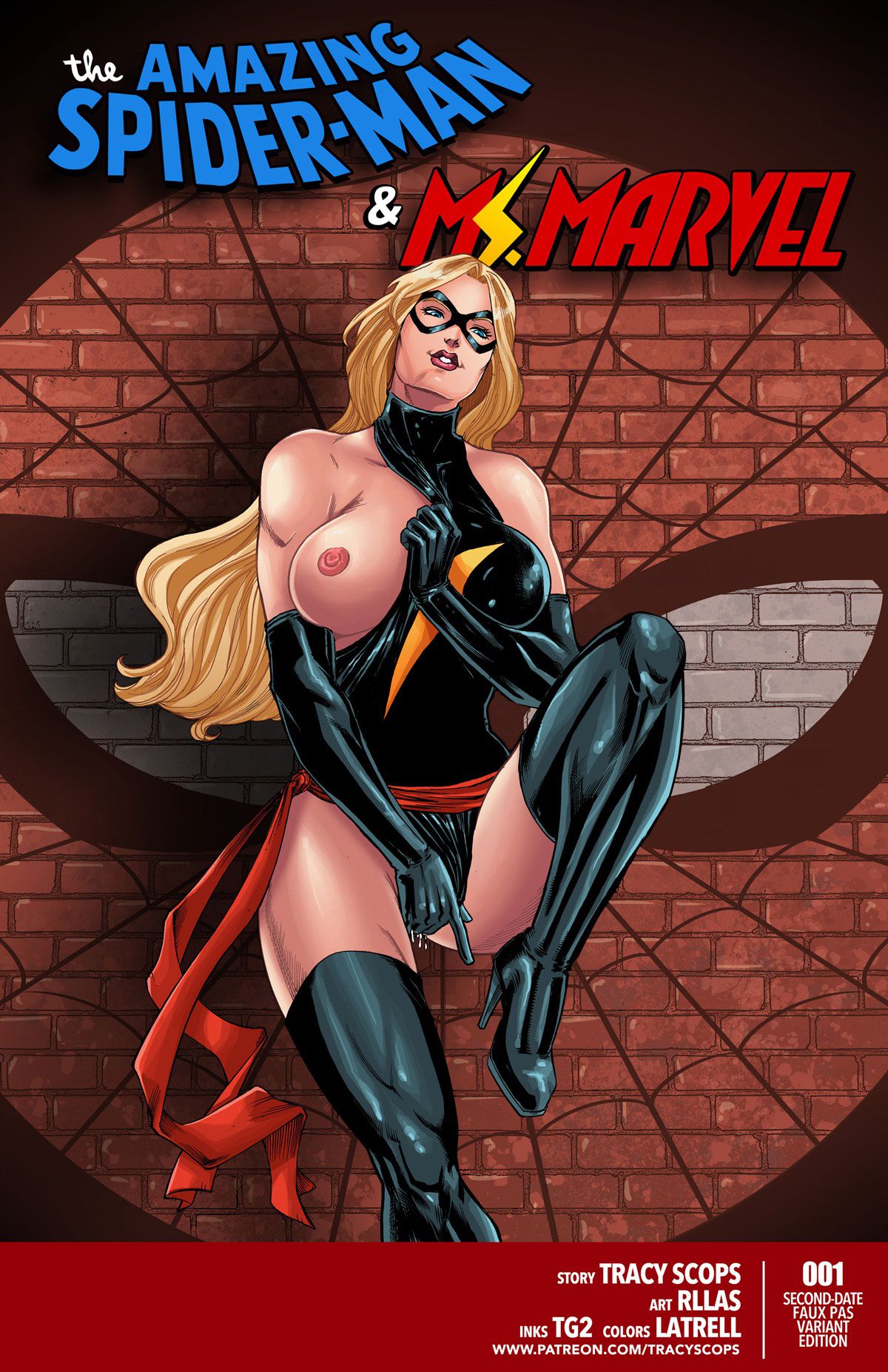 Captain marvel spider-man comic porn