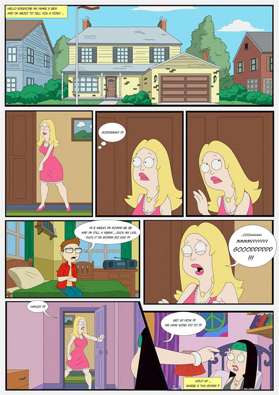 American dad cartoon comic porn