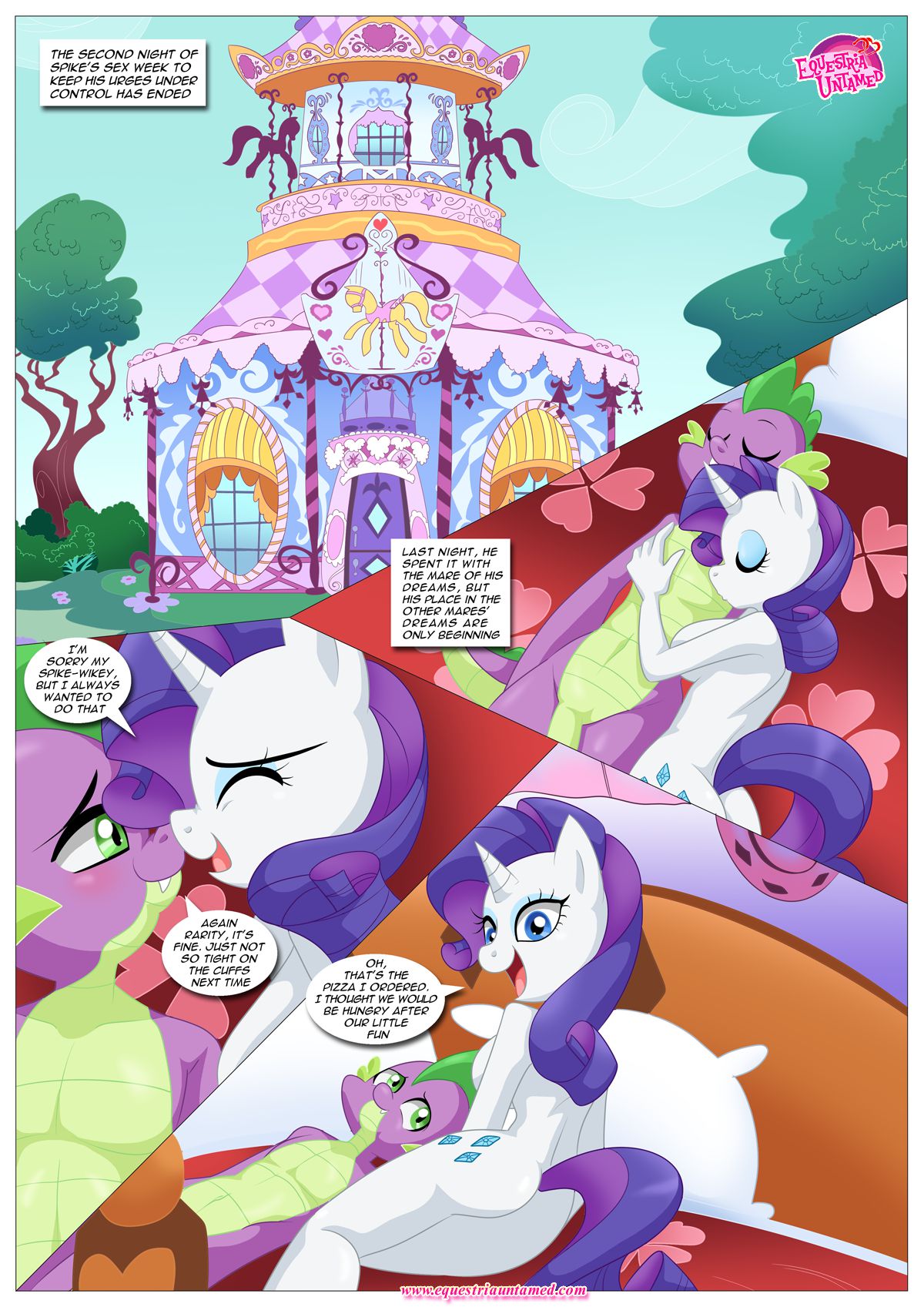Spike's Harem (My Little Pony â€“ Friendship Is Magic) [PalComix] - 4 .  Rainbow Dash's Game Of Extreme PDA - Chapter 4 (My Little Pony - Friendship  Is Magic) [PalComix] - AllPornComic