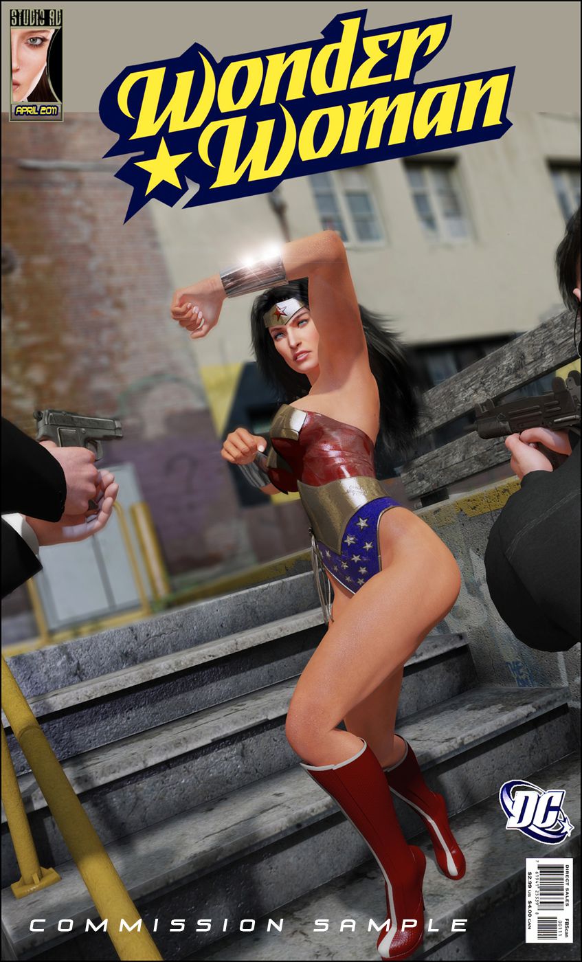 Offensive Comics [Studio AD] - Wonder Woman Commission 1 - [Artdude41] -  AllPornComic