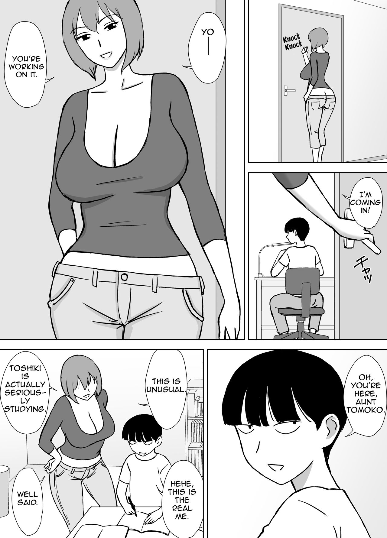 Me And Aunt Sex Comics - My Mom And My Aunt Are My Sex Friends [Urakan] - 1 . My Mom And My Aunt Are  My Sex Friends - Chapter 1 [Urakan] - AllPornComic