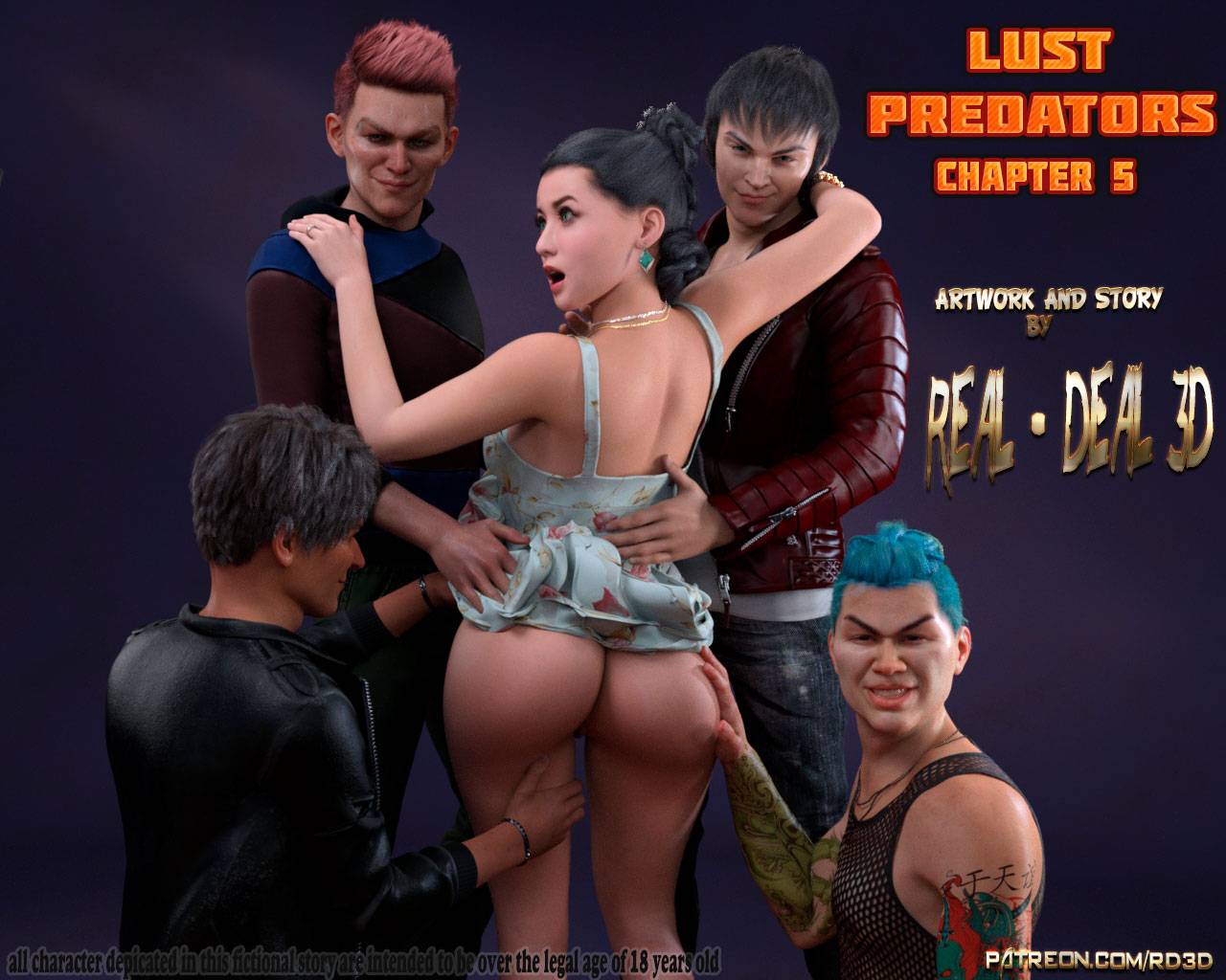 Lust Predators Real-Deal 3D - 5 