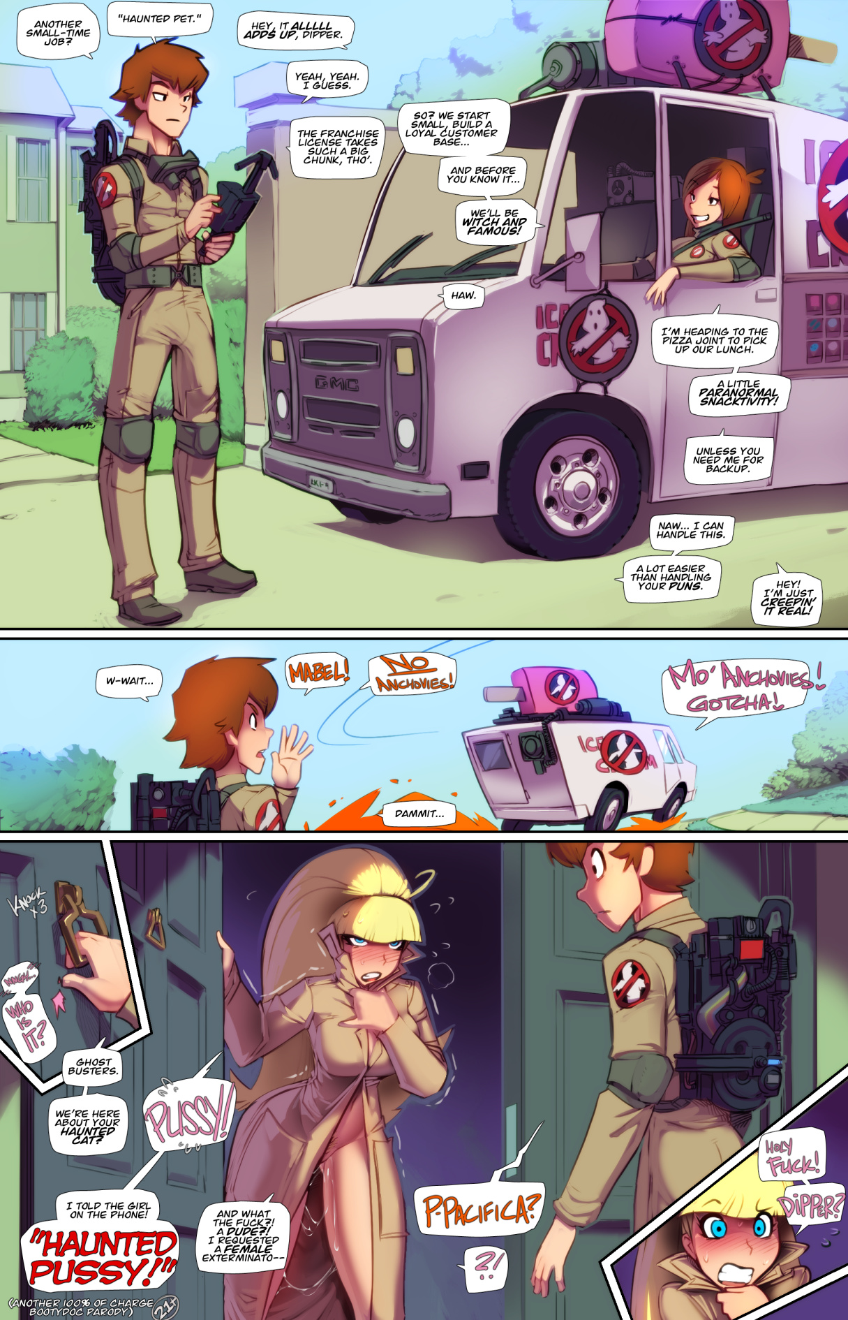 Comic porn ben 10 with ghost busters