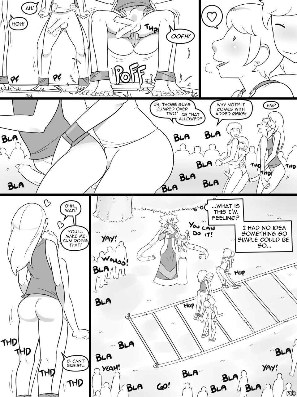 Another morning in the square porn comic