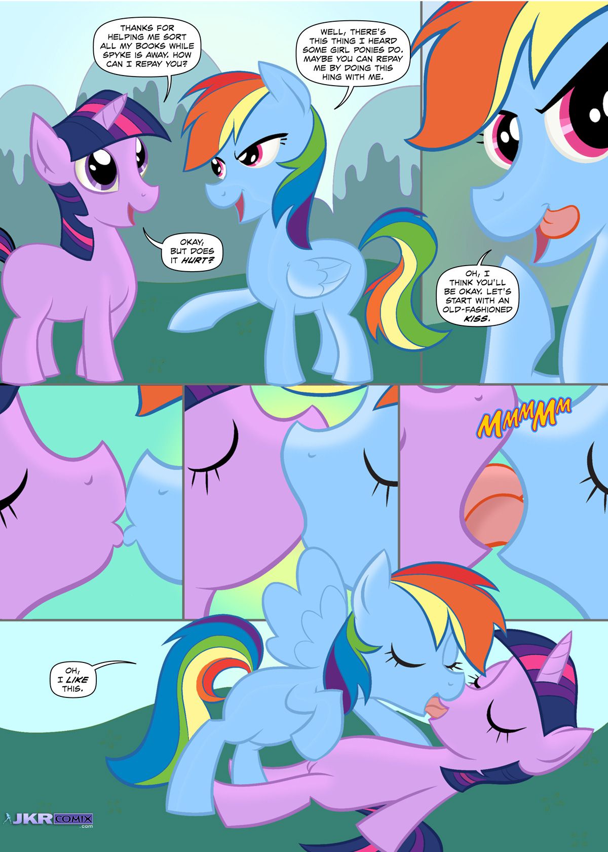 Pony Cums In Girl
