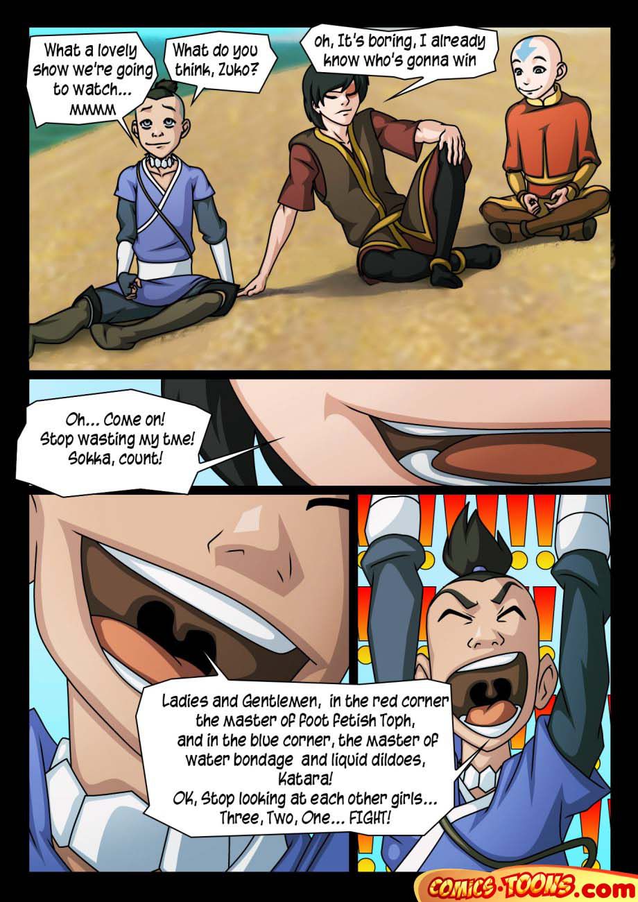Avatar the last airbender azula and aang porn comic