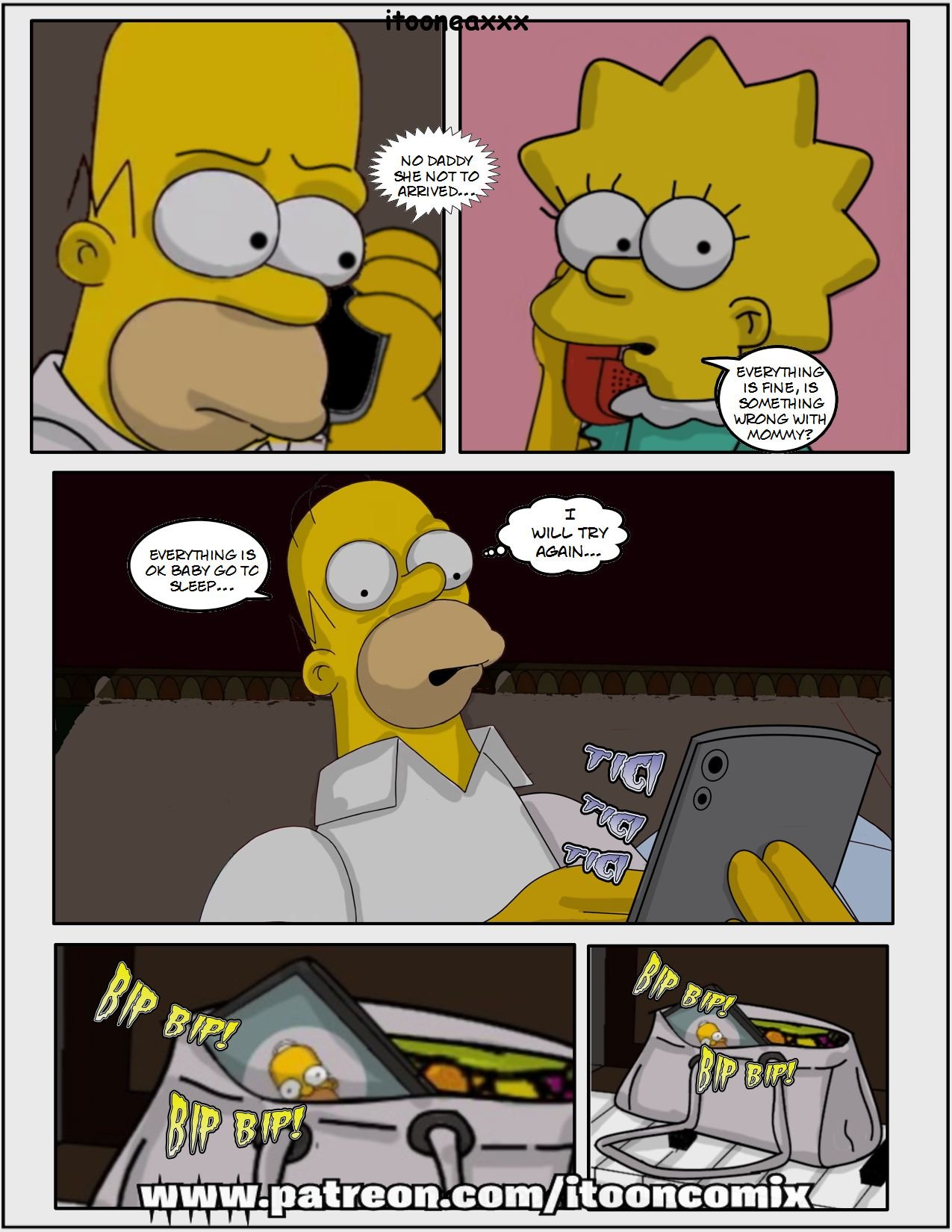 Simpsons Comics IToonEAXXX. 