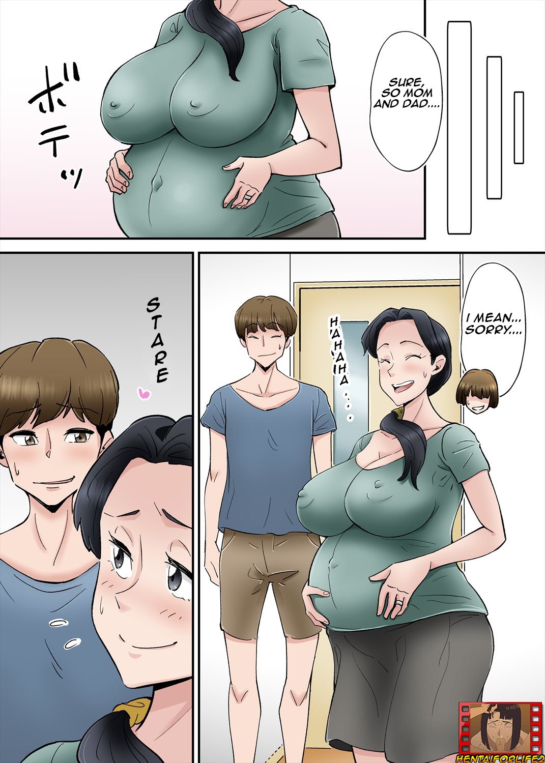 I want to cuckcold my wife with mother-in-laws big breasts [Nobishiro]