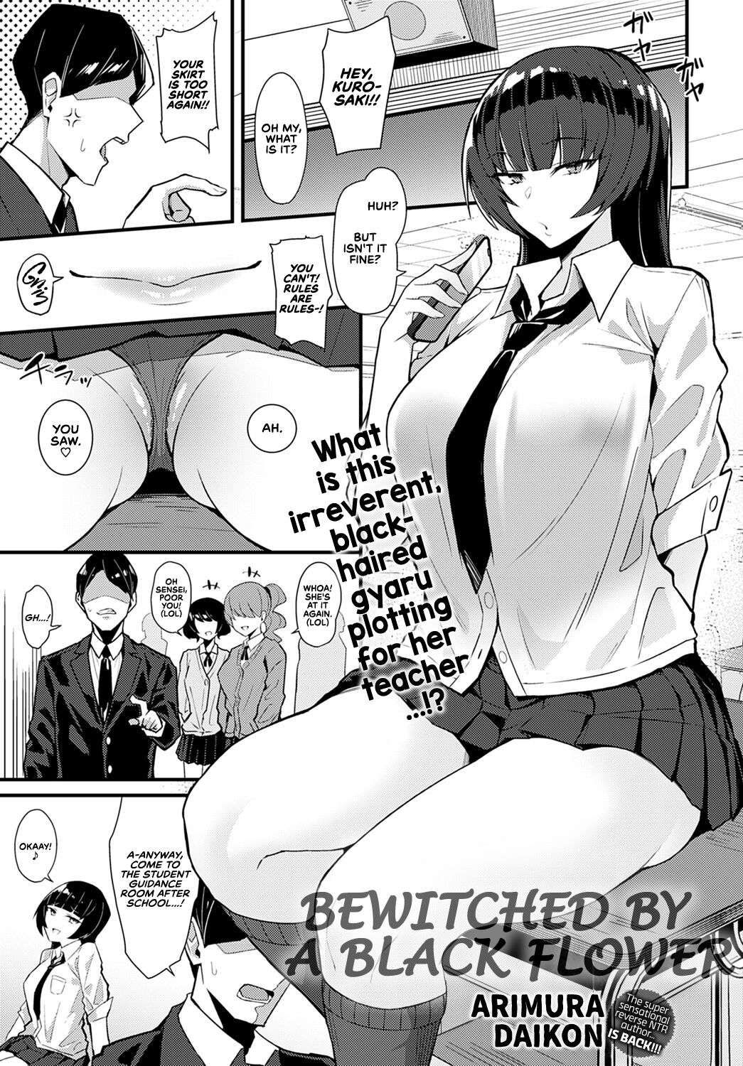 Bewitched by a Black Flower [Arimura Daikon] - 1 . Bewitched by a Black  Flower - Chapter 1 [Arimura Daikon] - AllPornComic