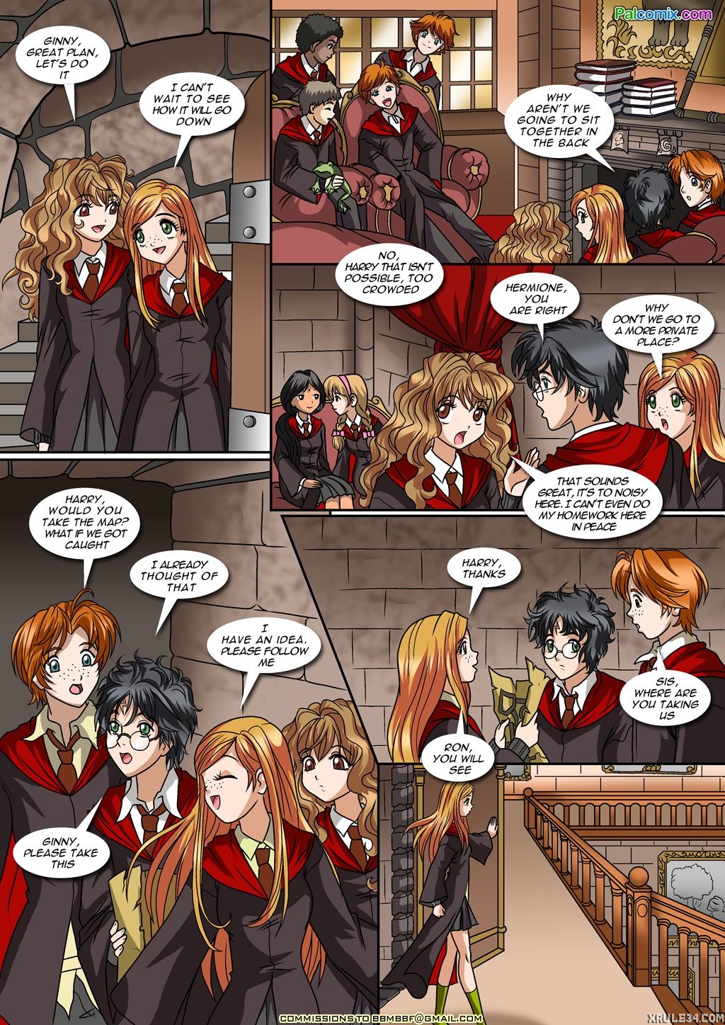 Harry potter porn comic the room of requirements