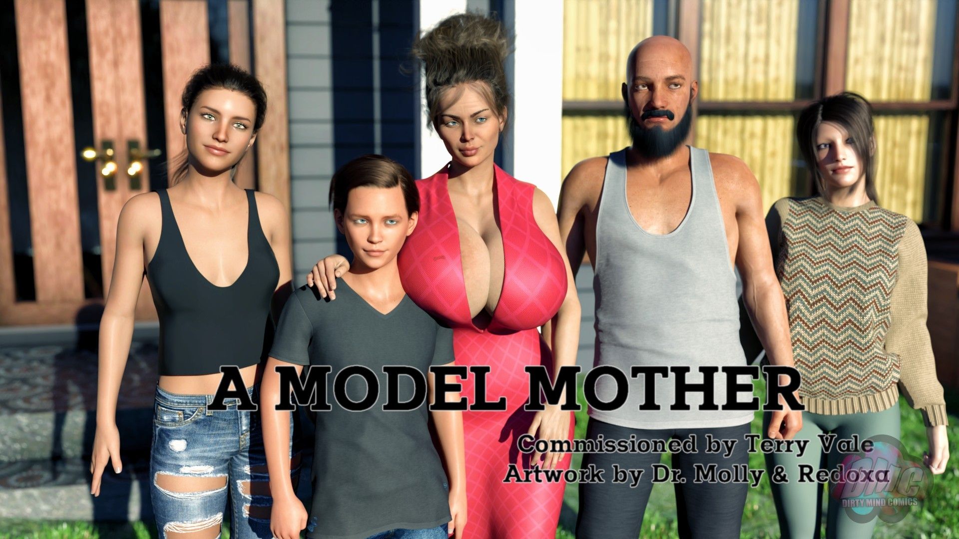 Porn Comic Model Mother. Chapter 1. Redoxa.