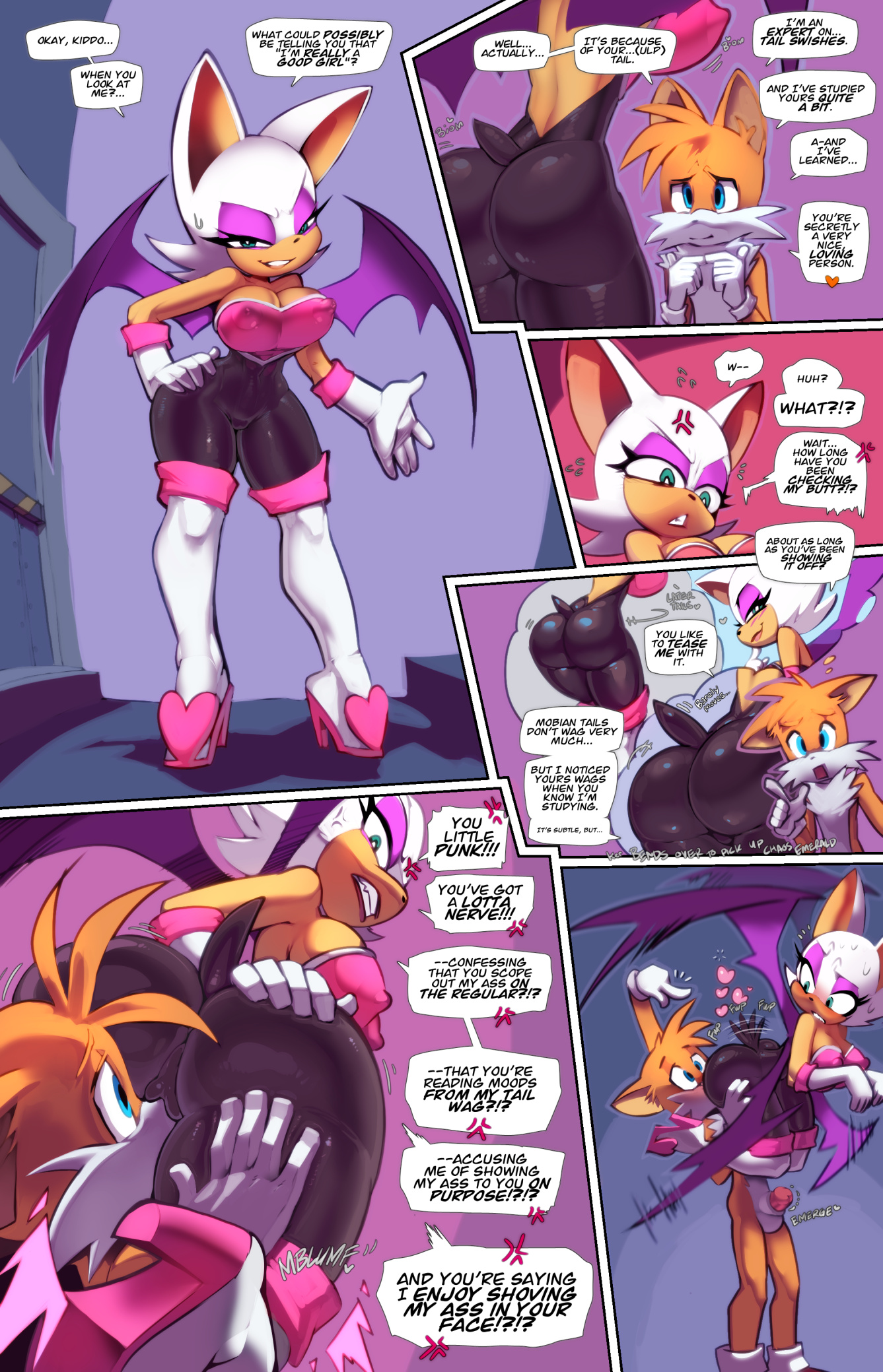 Sonic sexy naked rouge porn comic