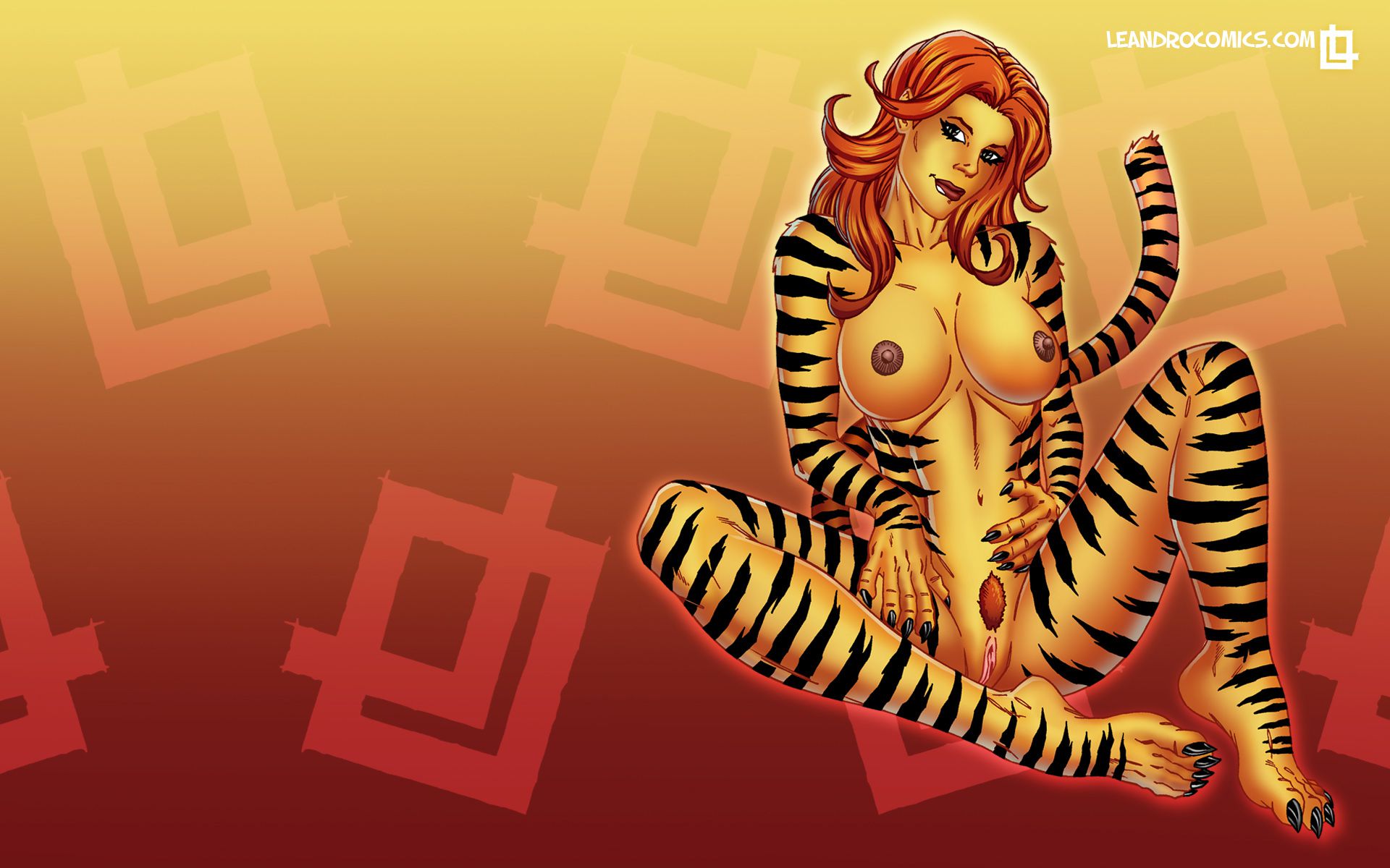 Leandro porn comics tigra