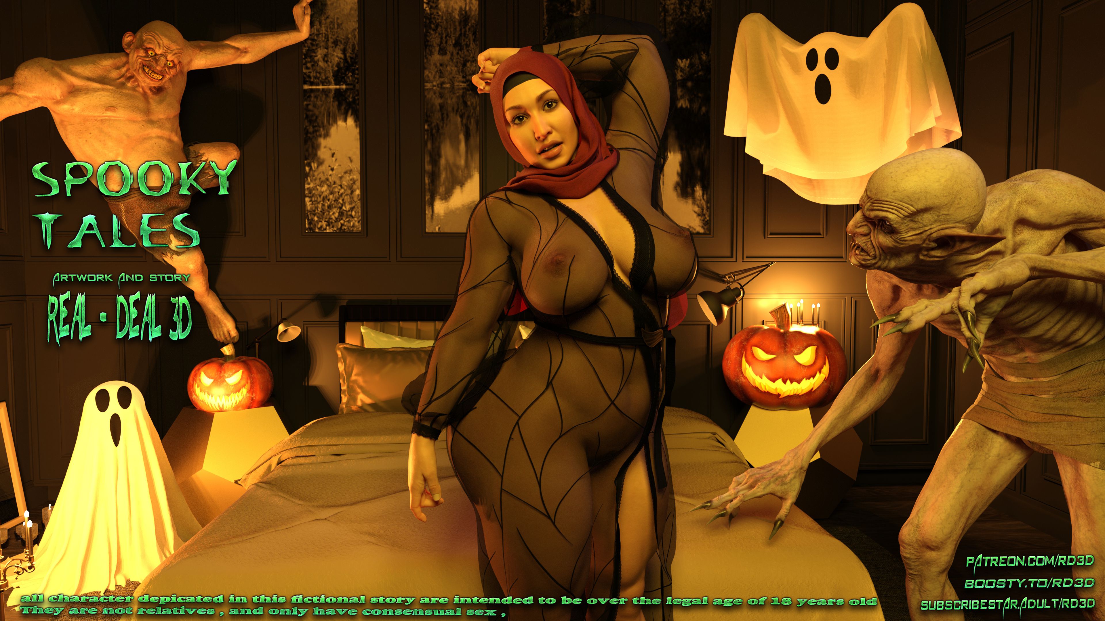 3840px x 2160px - Commissions And MISC [Real-Deal 3D] - Spooky Tales - [Real-Deal 3D] -  AllPornComic