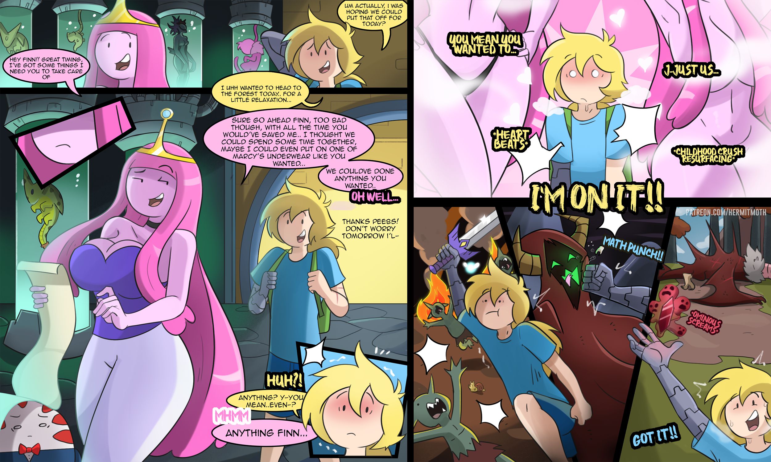 Adventure Time Fiona Doxy Porn - Finn's Reward (Adventure Time) [Hermit Moth] - 1 . Finn's Reward - Chapter  1 (Adventure Time) [Hermit Moth] - AllPornComic